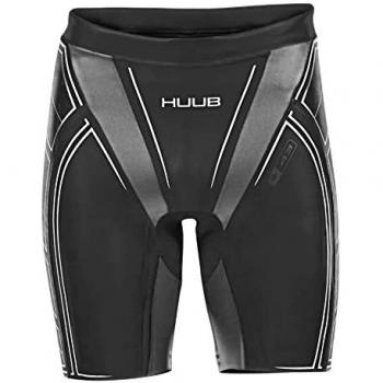 Huub Pantalones Cortos de Flotación Varman Negro - Características: diseño ergonómico, material ligero y duradero, mejora la flotabilidad en el agua, ideal para triatlón y natación, ajuste cómodo y seguro