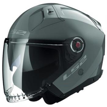 LS2 Casco Jet OF603 INFINITY II Gris Nardo, tipo de producto: casco jet, características: color gris nardo, modelo OF603, talla 2XL