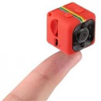 Mini Cámara WiFi 1080P HD Inalámbrica Discreta con Micrófono - Rojo