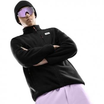 Chaqueta Polar Ripstop para Hombre Vevey Siroko Negro - Ideal para Esquí y Nieve