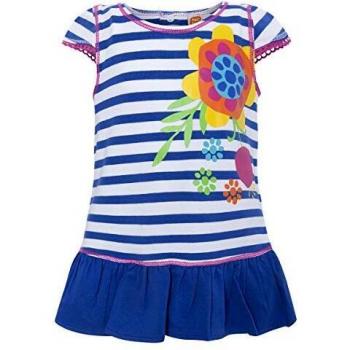 Tuc Tuc Vestido Punto Rayas NIÑA Animal Crew, Azul