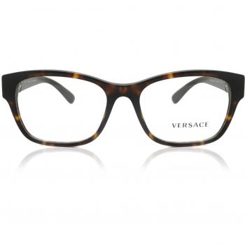 Versace VE3306 108 Armazones para Mujer Tortoiseshell, Lentes Recetados Para Mujer Tortoiseshell, Gafas Recetadas para Mujer Tortoiseshell, Gafas Recetadas para Mujer