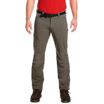 Men's Hiking Pants MAIER SPORTS Nil - Breathable Roll-Up Function, Teak Color