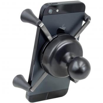 RAM Mount Ram-Hol-UN10BU - Soporte Negro pasivo de Acero Inoxidable, Soporte para comunicación Personal