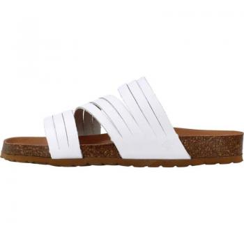 Sandalias de Mujer The Happy Monk Pompeya 013 Blancas