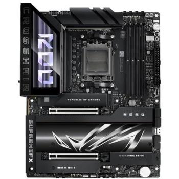 ASUS ROG Crosshair X870E Hero BTF AM5 ATX Motherboard with Wi-Fi 7 and PCIe 5.0