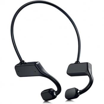 Auriculares TWS de Conducción Ósea Inalámbricos Bluetooth, Impermeables, con Micrófono, Intrauditivos para Correr y Sudar