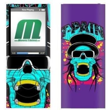 MusicSkins T-Pain Skully For Apple iPod nano 4G - fundas para mp3/mp4 Multi