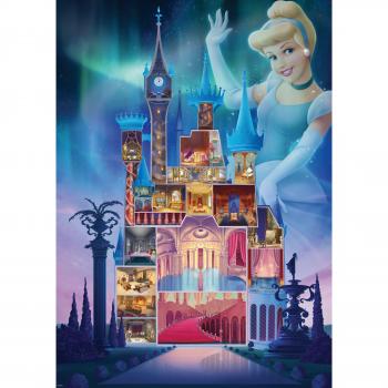 Puzzle Disney Castillo: Cenicienta - 1000 Piezas para Adultos y Niños a Partir de 14 Años