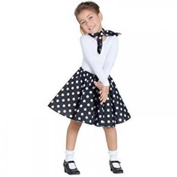 Banyant Toys, S.L. Falda Negra con Enagua Y Pañuelo