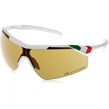 Salice 004 ITA IR White/Green Men's Sunglasses Standard Size