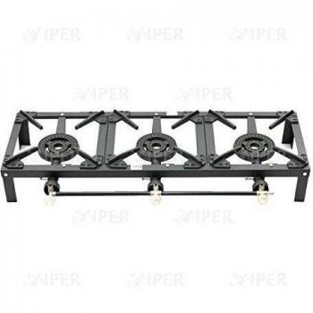 New Triple Cast Iron Large Gas LPG Burner Cooker Gas Boiling Ring Restaurant Catering Outdoor Cooking Camping 14KW by viper STRADERS