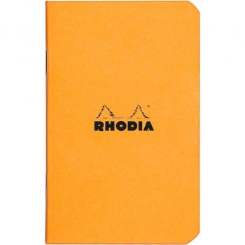Cuaderno A7 Rhodia Classic - Cuadrícula (5x5mm) - Naranja