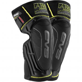EVS Sports Knee Protection tp199 Light Travis Past Rana, Black, tamaño one size