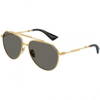 Dolce & Gabbana DG2302 02/R5 Men's Sunglasses Gold Size 60