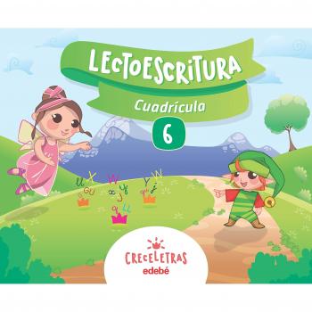 CRECELETRAS LECTOESCRITURA 6 CUADRÍCULA - 9788468332499
