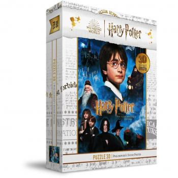 Puzzle 3D Lenticular Harry Potter y la Piedra Filosofal 100 Piezas