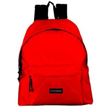 Mochila Juvenil Perona Berry Vulcano Resistente con Cierre de Cremallera 42,5cm