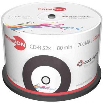 Primeon Cd-R 80Min / 700 Mb / 52X Cakebox