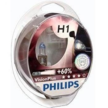 Philips 12258 Vision Plus - Bombilla H1 para faros delanteros