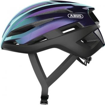 Casco Abus Stormchaser ligero y cómodo para ciclismo deportivo - Púrpura/Azul, talla M