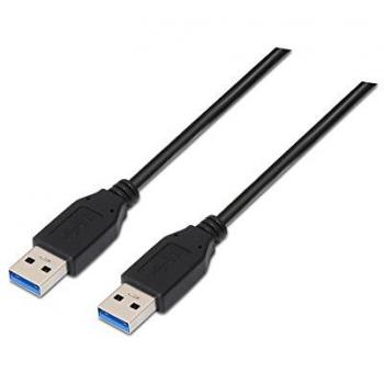 Nano Cable 10.01.1003-Bk - Cable USB 3.0, Tipo A/M-A/M, Color Negro