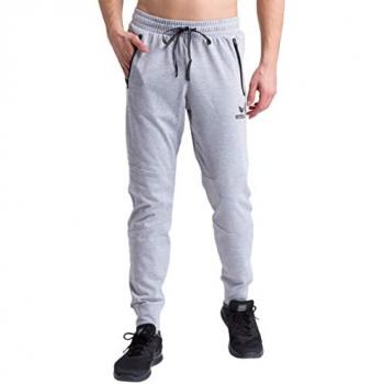 Erima Essential Sweat Pants Light Grey Marl / Black 3XL Male