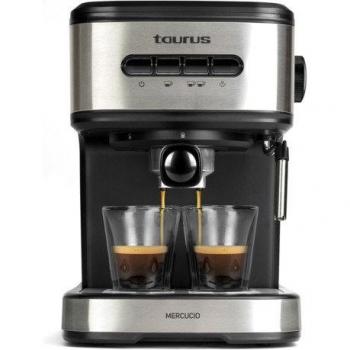 Taurus Mercucio 850W Cafetera Espresso Acero Inoxidable