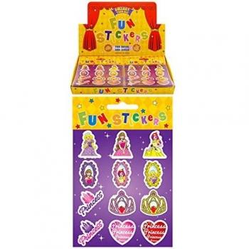 Playwrite Princess Stickers (Box Of 120 Strips Of 12)