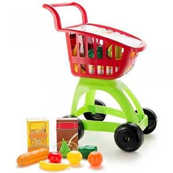 VICAM- Carrito Compra C/Accesorios Surtido Delantales y Guardapolvos, Color