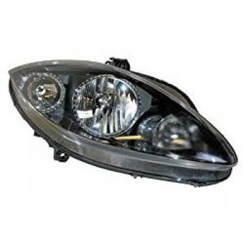 Faro delantero derecho H7+H1 gris para Seat Altea (abril 2007 - abril 2009) VAN WEZEL 4941964V