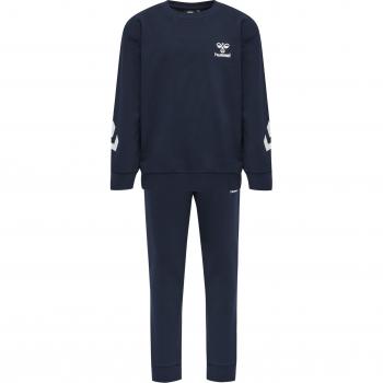 Chándal para niños Hummel Venti con diseño moderno, tejido transpirable, ajuste cómodo, incluye chaqueta y pantalones, ideal para actividades deportivas y uso diario