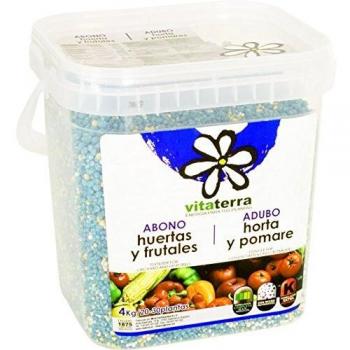 Vitaterra Abono Huerta y Frutales 4 kg, 23130