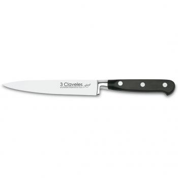 3 Claveles Forgé - Cuchillo para filetear forjado, 15 cm, 6 pulgadas