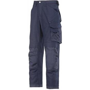 Pantalón de trabajo unisex Snickers Canvas+ - Azul Marino - Talla 48 Larga