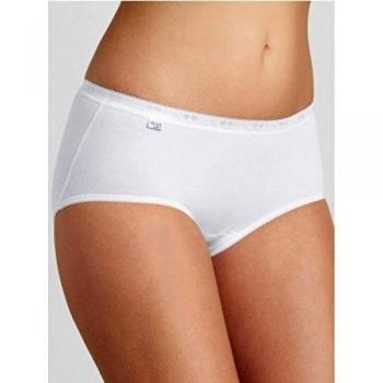 Sloggi Braguita Mujer Basic Midi 8 Pack Color Blanco