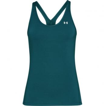 Under Amour UA HG Armour Racer Tank Camiseta sin Mangas, Mujer, Verde