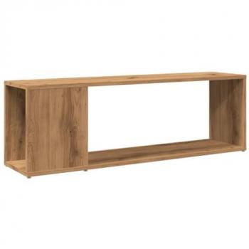 Mueble para TV madera de ingeniería roble artisan 100x24x32 cm