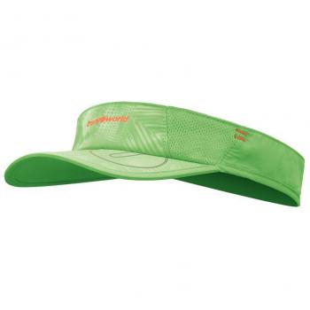 TRANGO Jaran Visera, Unisex Adulto, Claro/Verde Naranja Flúor, L