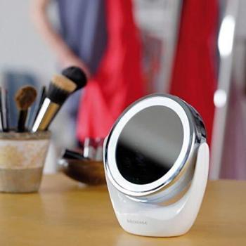 Medisana CM 835 Illuminated 2-in-1 Cosmetic Mirror with 5x Magnification