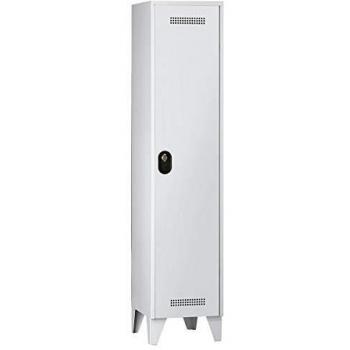 Armario guardarropa Wolf 985553, compartimento de 1700 mm, color gris claro