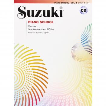SUZUKI PIANO SCHOOL 1+CD: Vol. 1