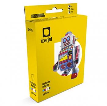 Cartucho de tinta compatible amarillo para Brother LC980 / LC1100