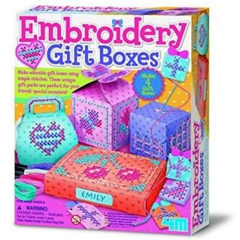 4M-Embroidery Gift Boxes Costura, Color