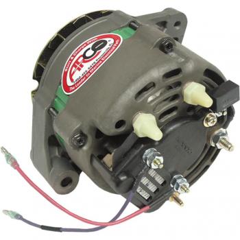 ARCO 60060 MARINE PREMIUM REPLACEMENT ALTERNATOR W/MULTI-GROOVE SERPENTINE PULLEY - 12V & 65A