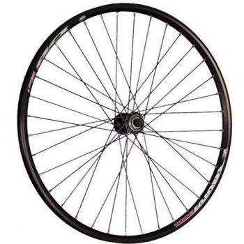 Rueda Delantera de 26 Pulgadas Taurus con Buje de Disco Shimano Deore Negra