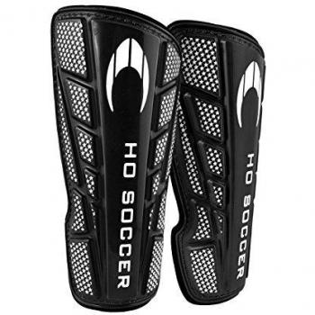 Ho soccer One Espinilleras, Unisex Adulto, Negro, S