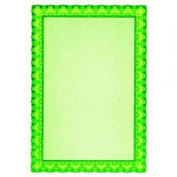 APLI 11969 - Papel certificado verde A4 115 g 10 hojas