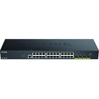 D-Link DGS-1250-28X/E - Switch 28 Puertos Gigabit Gestionable Layer 2/3 (24x Base-T Puertos, 4X 10G SFP