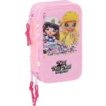 Plumier Triple 36 Pcs Nanana 'Sparkles' - Safta